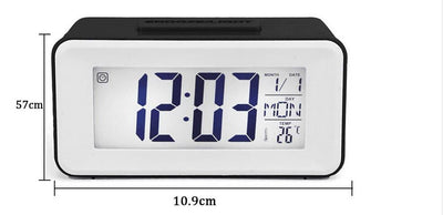 Multi color digital alarm clock