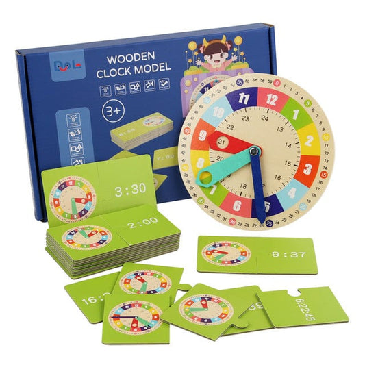 TimeWise™ Horloge 24h Montessori-Reveilleur