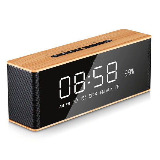 Radio Réveil Connecté - Enceinte Bluetooth-Reveilleur