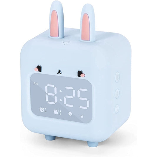 Réveil Lapin Veilleuse Apprentissage - Dimensions de 10 CM-Reveilleur