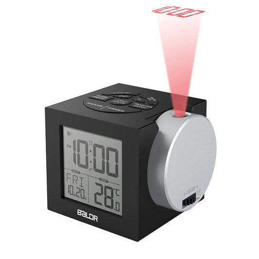 Réveil Projecteur Cube Led-Reveilleur