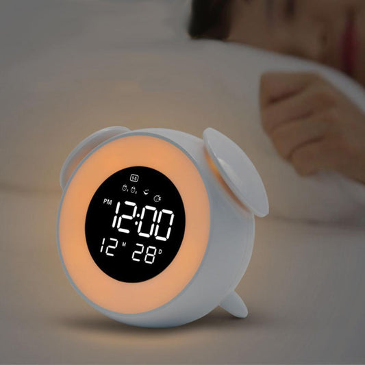 Réveil Simulateur de Lever du Soleil Compact, 14.5x8.6 CM – Un réveil naturel pour une meilleure routine de sommeil-Reveilleur