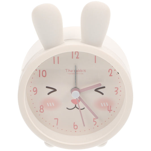 Réveil Lapin Silencieux Mignon - Dimensions de 10x10 CM-Reveilleur