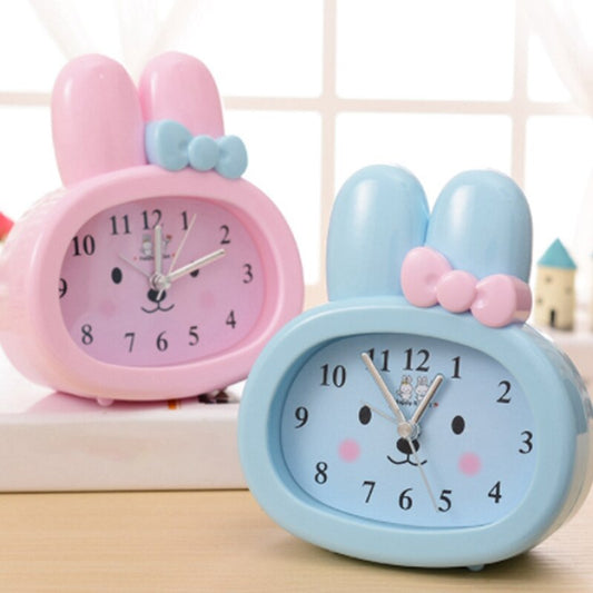 Réveil Lapin Noeud Papillon Éducatif - Dimensions de 13x11.7 CM-Reveilleur