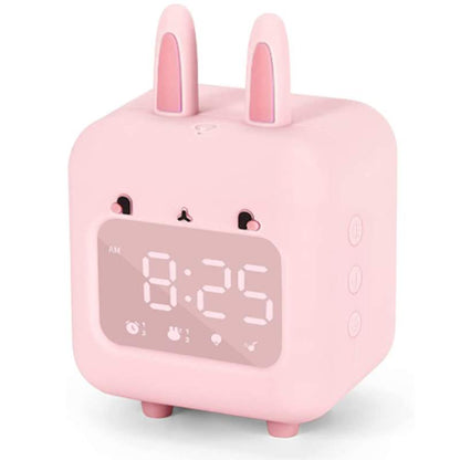 Cute Rabbit Children's Alarm Clock - Dimensions of 15x10 CM