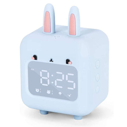 Cute Rabbit Children's Alarm Clock - Dimensions of 15x10 CM