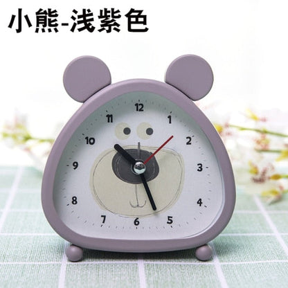Cute Mute Rabbit Alarm Clock - Dimensions of 12x10 CM
