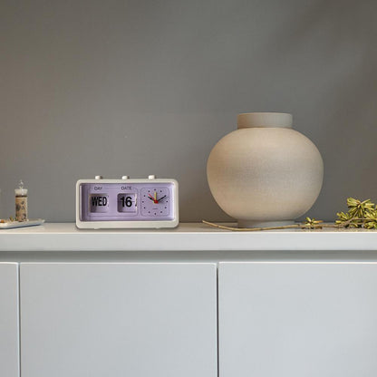 Alarm Clock Display Vintage Calendar