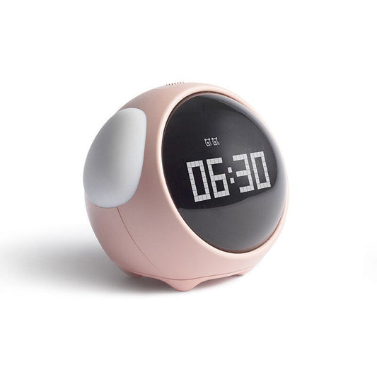 Réveil connecté pour enfant couleur rose-Reveilleur