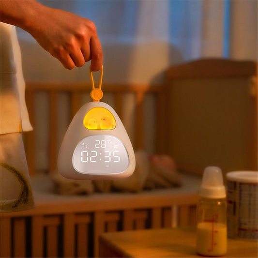 Réveil Veilleuse Adorable - Dimensions de 11.6x10.9 CM-Reveilleur