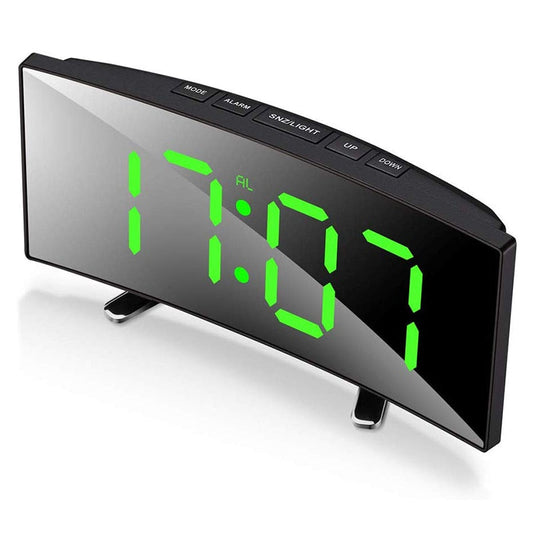 Réveil digital affichage numérique vert-Reveilleur